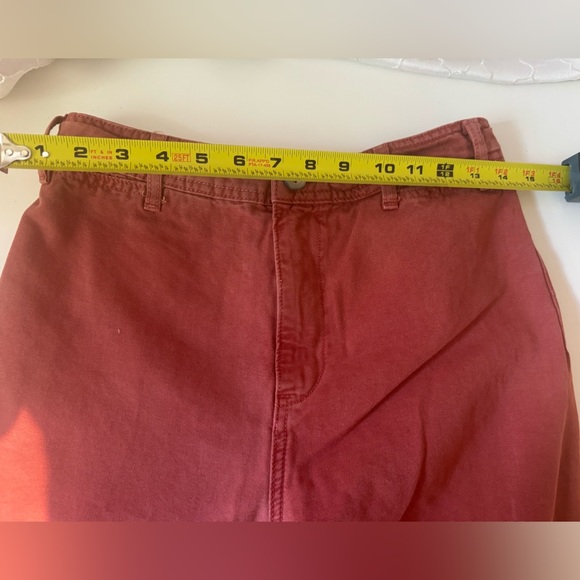 We the Free Patti Wide Leg Crop Pants Jeans Color Rose Size 29 Cotton High Rise - Picture 9 of 15